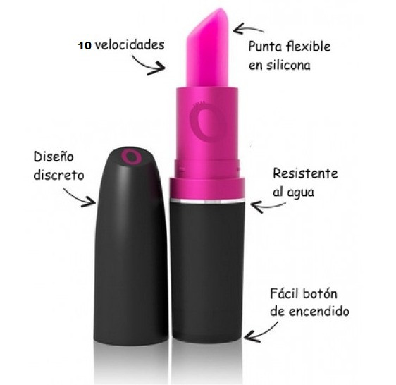 Vibrador En Forma De Labian Discreto